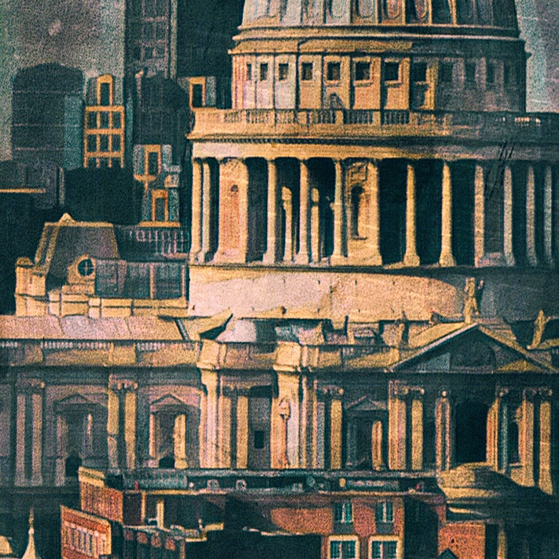 London Poster St Paul By Alecse Limited Edition Travel Poster London Print Uk Travel Wall St Paul Print Poster Of London - Image 4