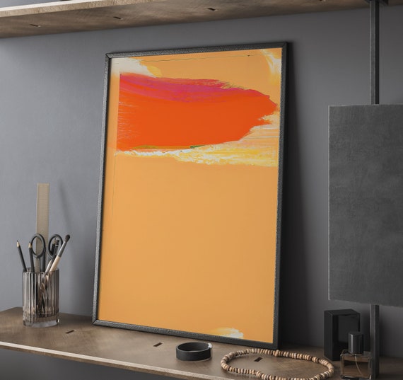 Eclectic Abstract Oil Painting Art Print File