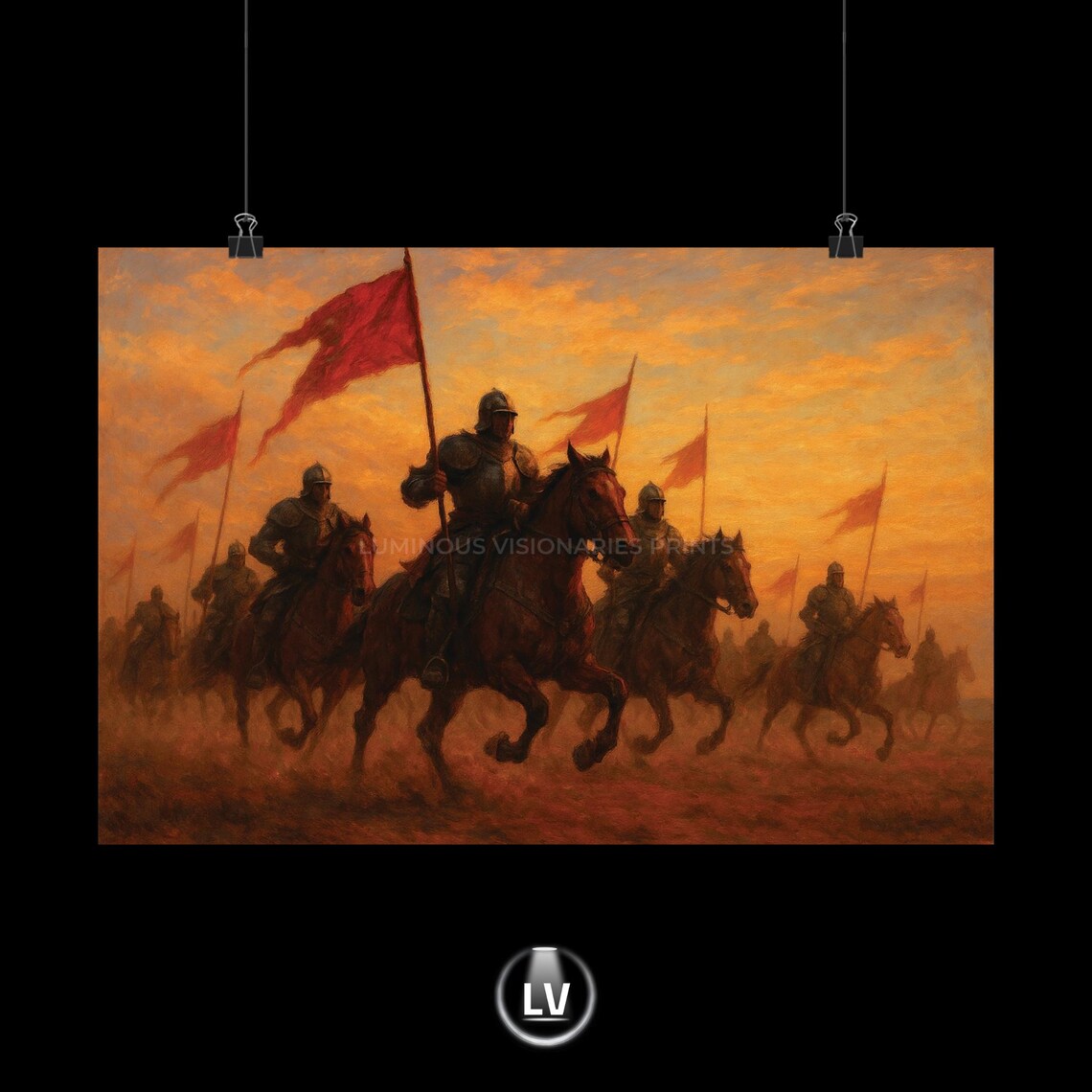 Epic Warrior, Historical Art Gift for History Lovers