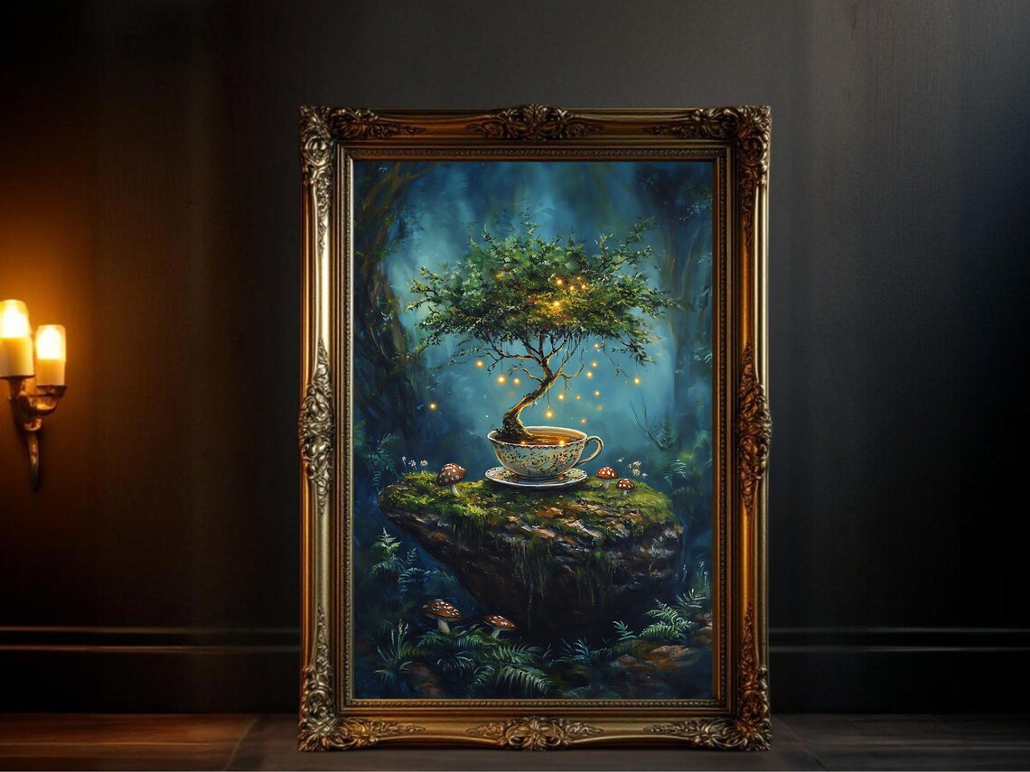 Enchanted Forest - Contemporary Travel Poster