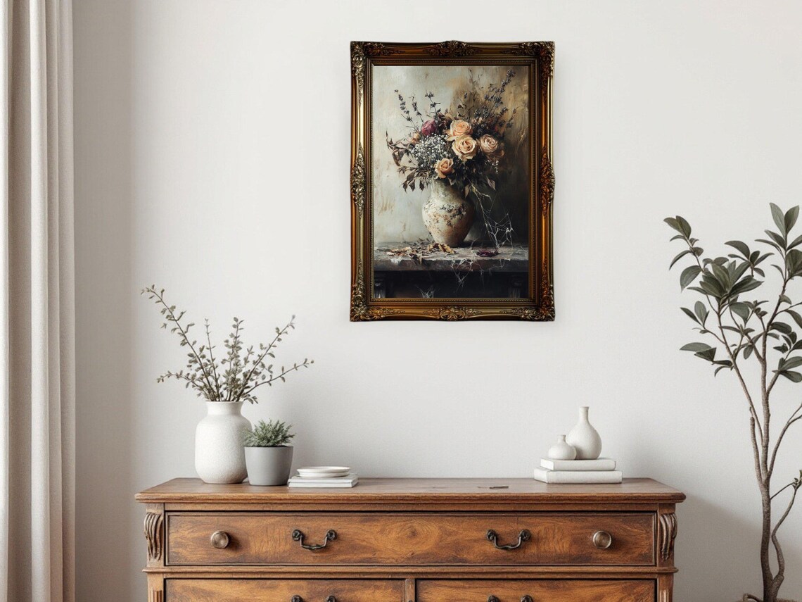 Vintage Botanical Art Print, Antique Floral Decor - Image 3