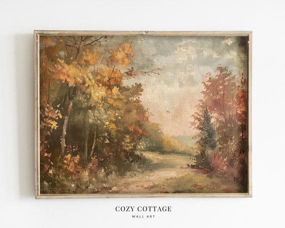 Autumn Landscape - Vintage Style