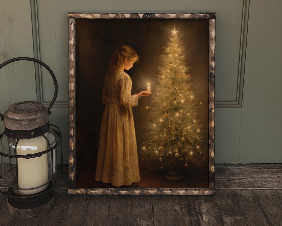 Christmas Tree - Moody Vintage Style - Image 2