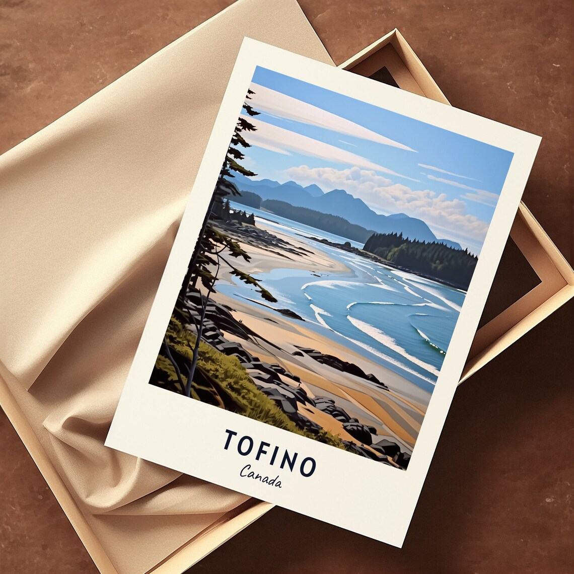 Tofino Travel Poster, Canada City Art Print - Image 3