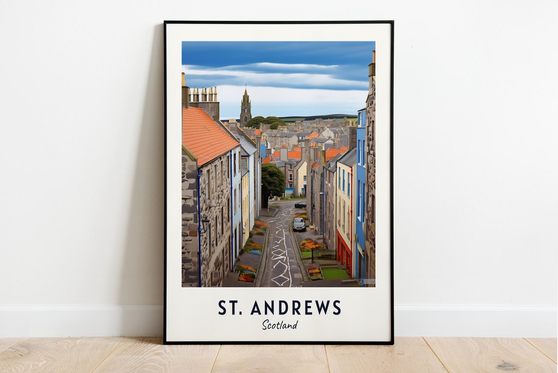 Glenfinnan Travel Print Wall Art Glenfinnan Scotland City Print Glenfinnan Travel Gift Glenfinnan City Poster