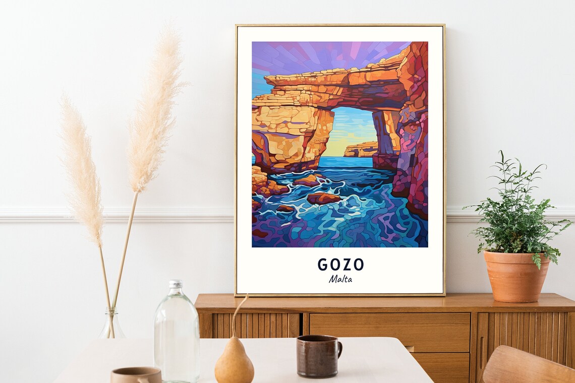 Azure Window Collapsed In 2017 Travel Print - Image 2