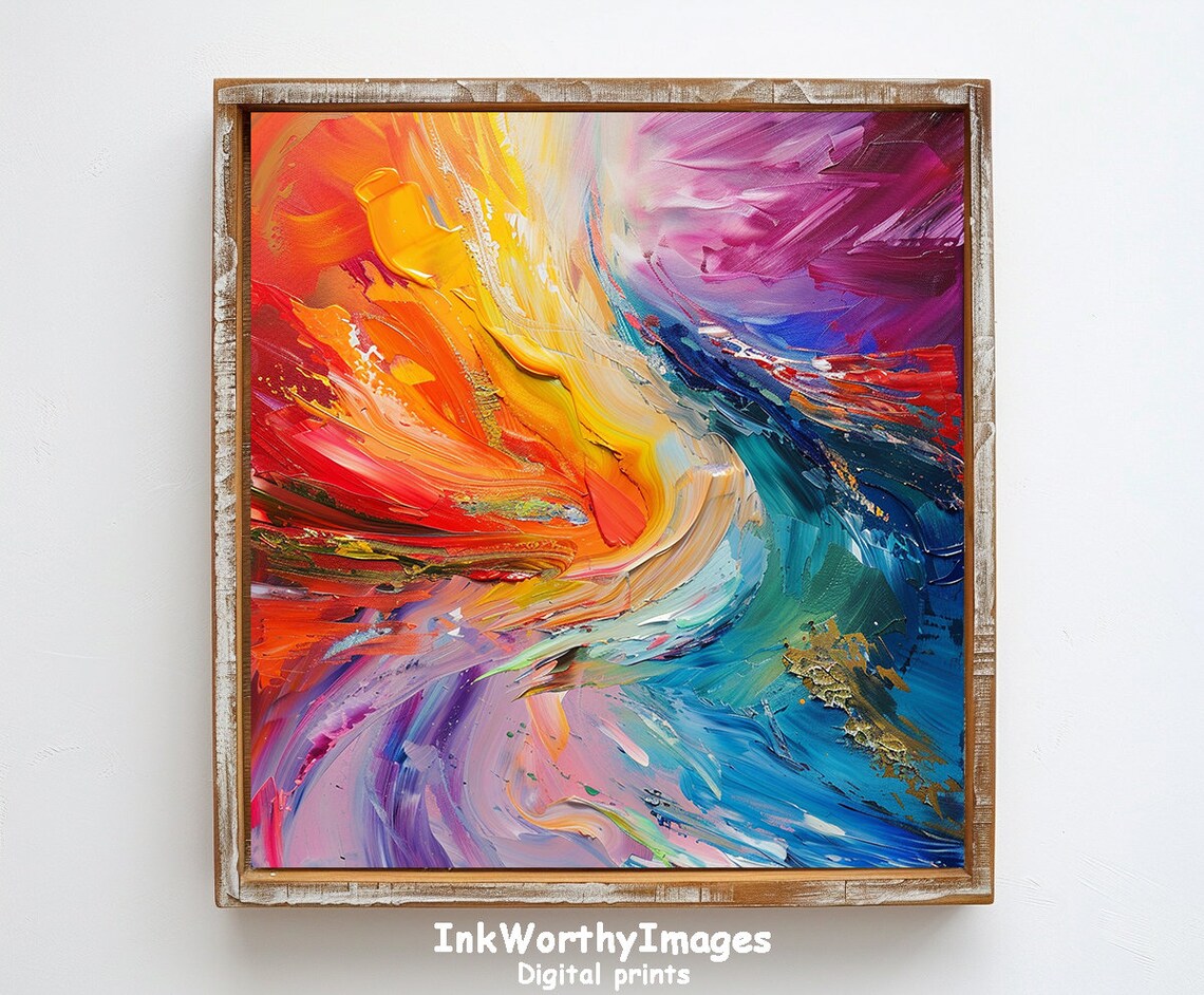 Dynamic Abstract - Contemporary Travel Poster - Image 6