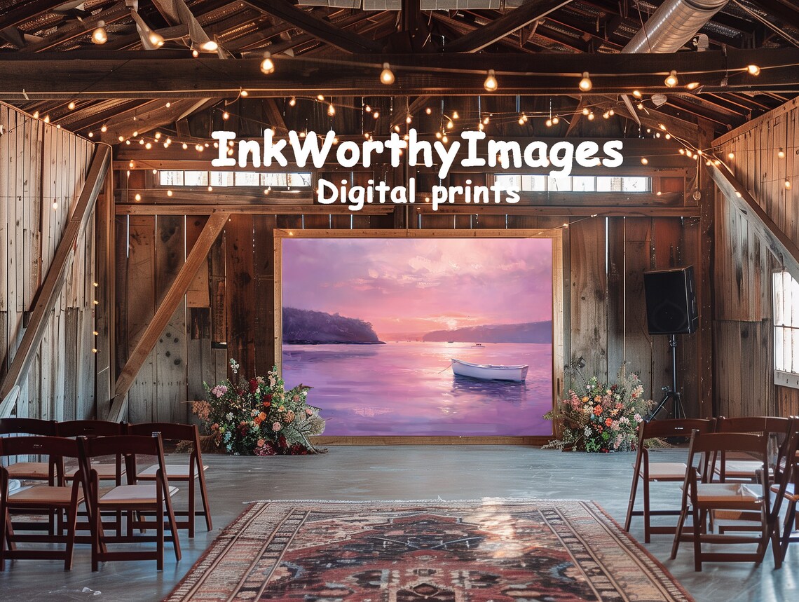 Tranquil Boat Seascape, Coastal Nautical Decor - Image 6