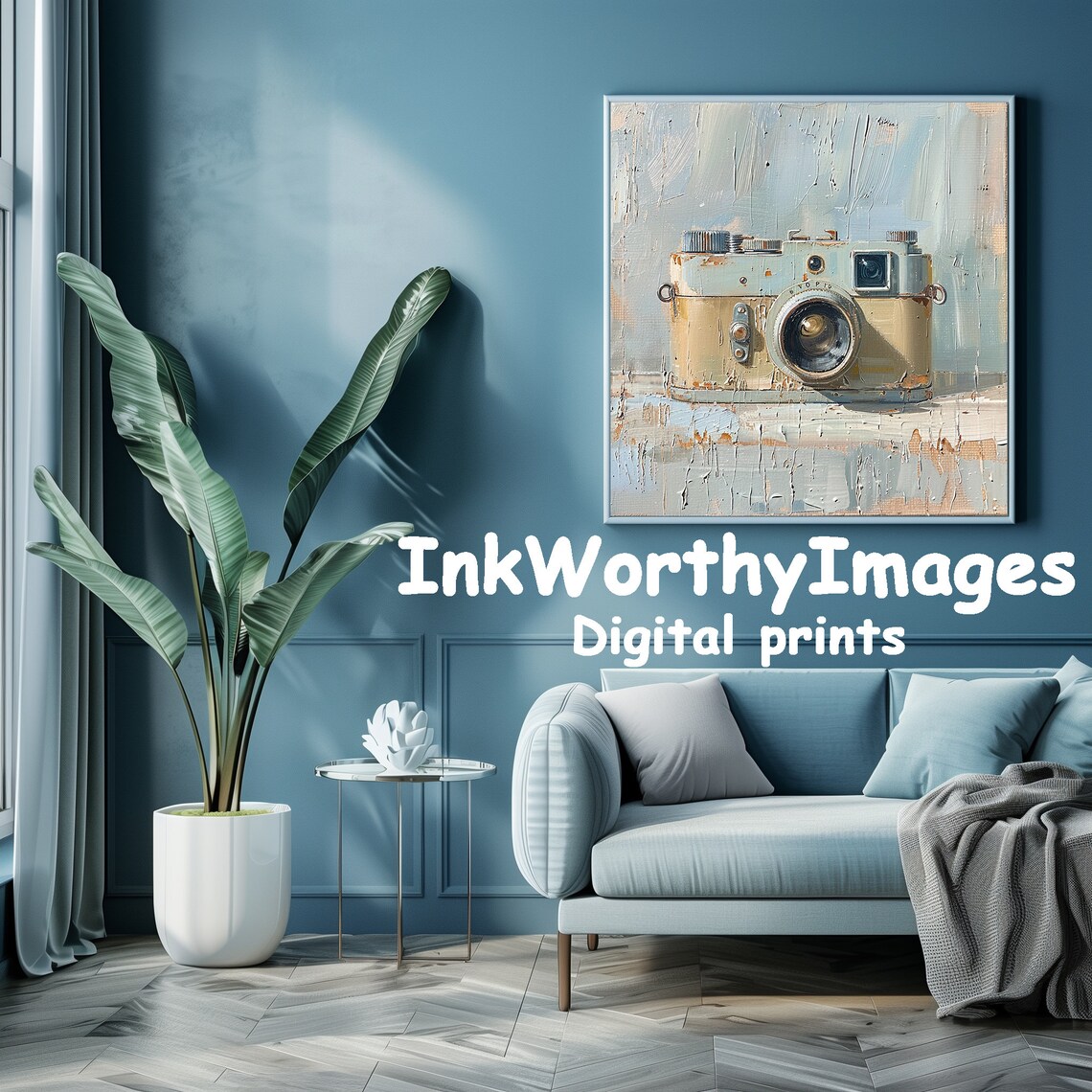 Vintage Camera, Retro Photography Decor Art Print - Image 3
