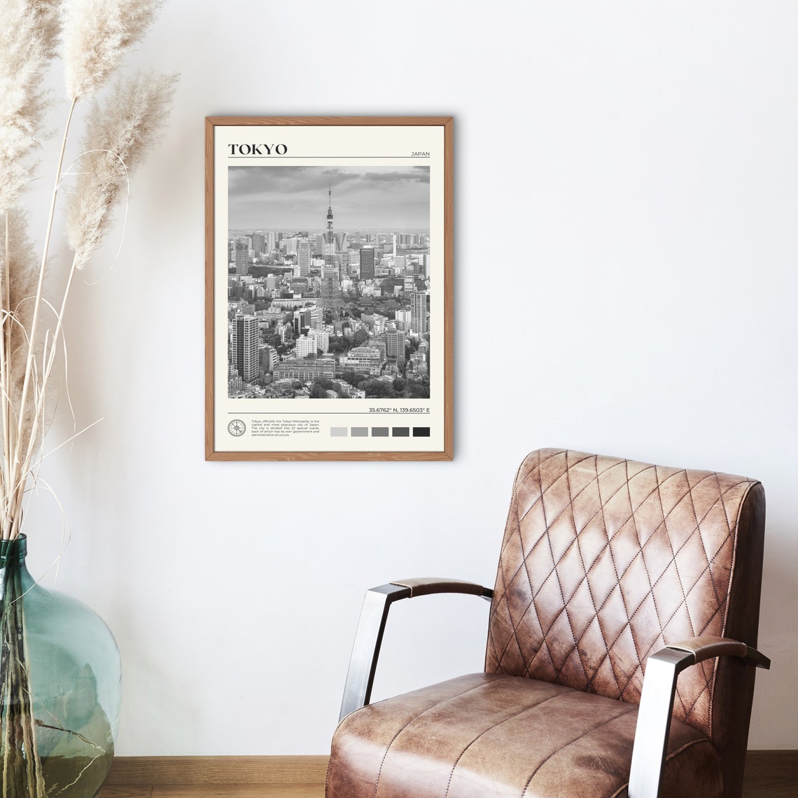 Black And White Tokyo Print Tokyo Wall Art Tokyo Poster Tokyo Photo Tokyo Poster Print Tokyo Wall Decor Japan Poster Print Asia - Image 2