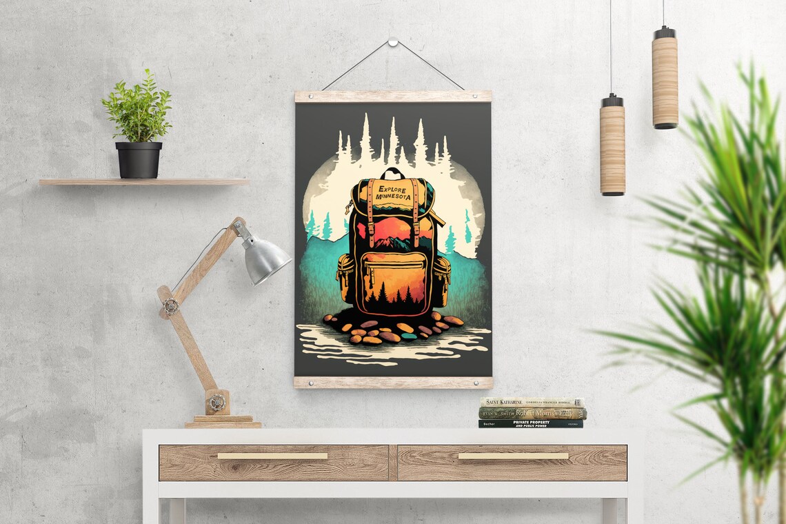 Explore Minnesota Vintage Travel Poster Art Print - Image 5