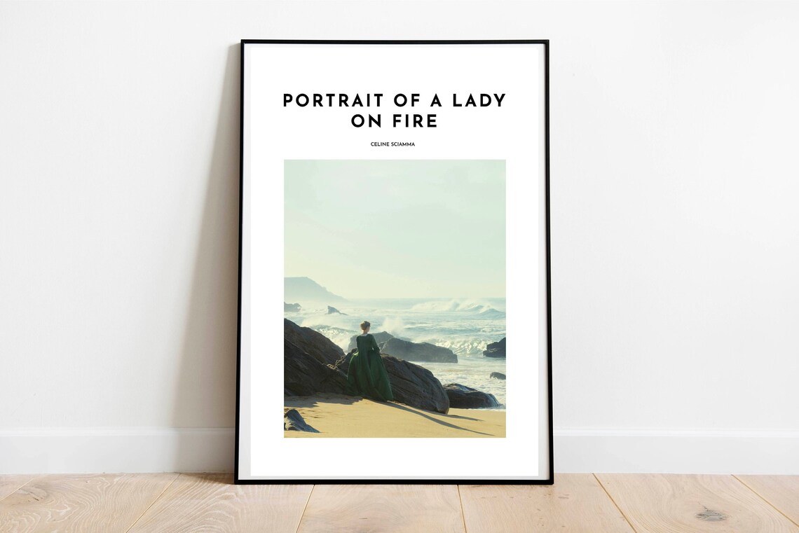 Portrait Of A Lady On Fire Inspired Poster