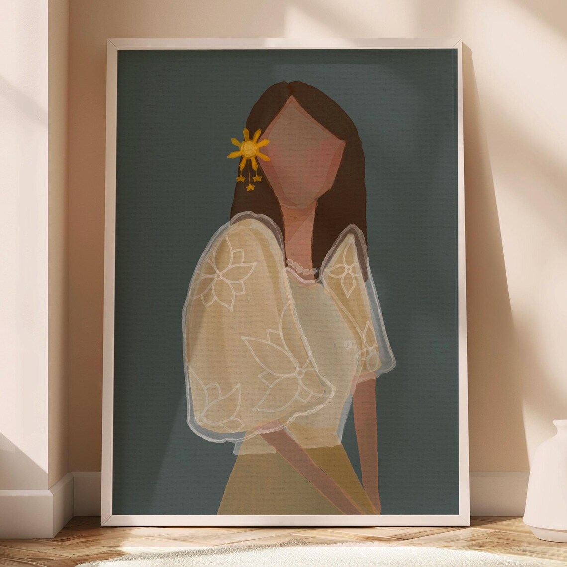 Philippines Travel Poster, Modern Asian Wall Decor