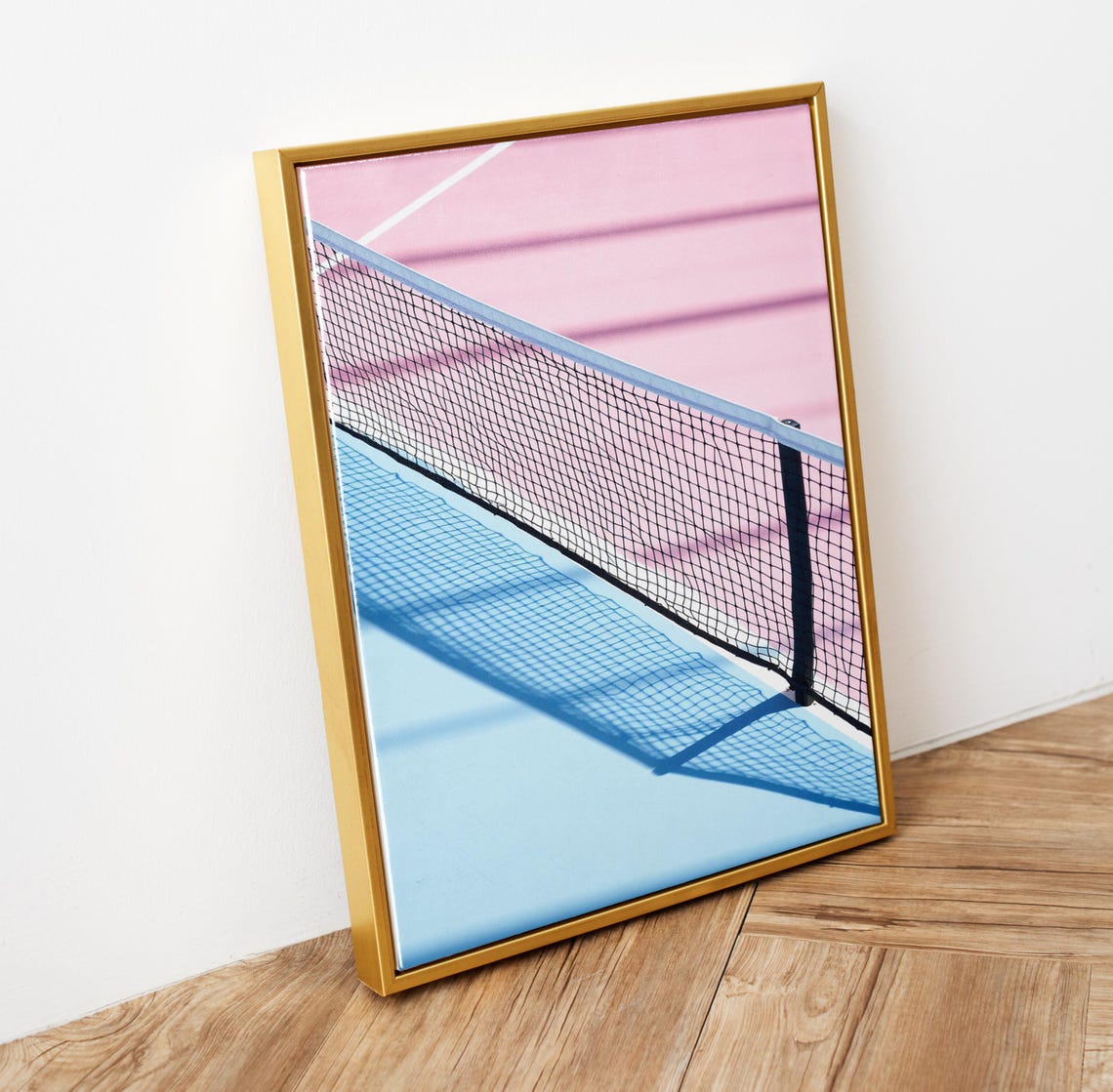 Tennis Wall Art Trendy Art Prints Girly Wall Art Tennis Poster Retro Wall Art Tennis Court Print Pink Wall Art Print - Image 6
