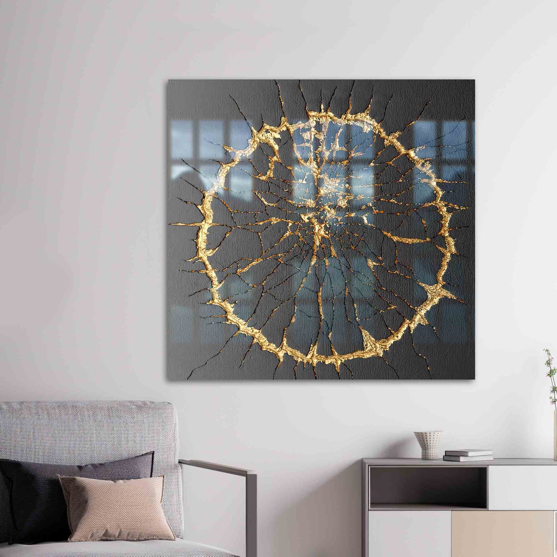 Kintsugi 3D Contemporary Art Print