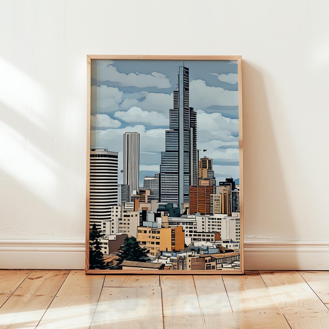 Bogota Art Print Bogota Wall Art Watercolor Art Painting Bogota Gift Bogota Poster Travel Poster Print Bogota Artwork