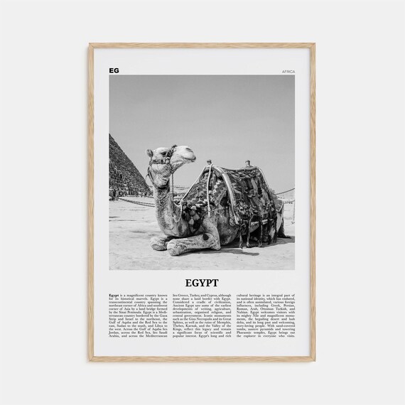 Egypt Print Black And White No 2 Egypt Wall Art Egypt Poster Egypt Photo Egypt Wall Decor Cairo Arab Republic Sinai Africa