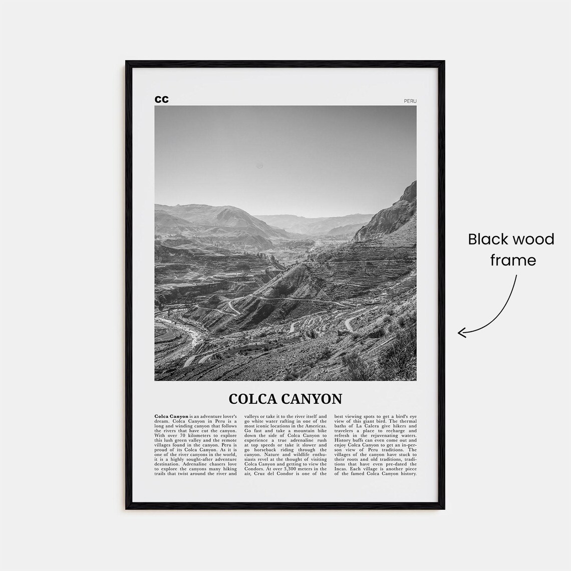 Colca Canyon, Peru Travel Poster - Image 3