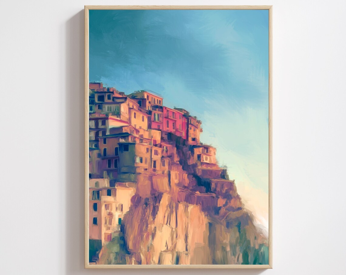 Custom Favorite Place Painting From Your Travel Photo Art Poster