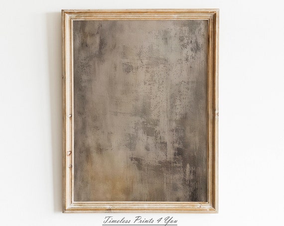 Textural Painting Wabi Sabi Wall Art Japandi Decor Neutral Modern Moody