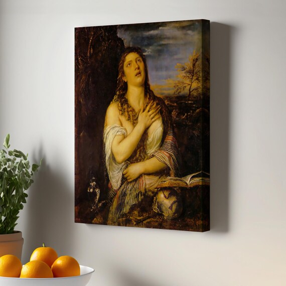 Titian Penitent Magdalene Renaissance Masterpiece Art Poster