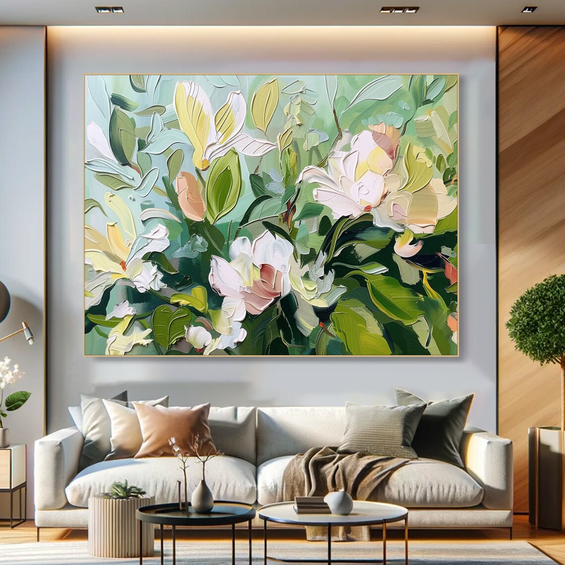 Botanical Garden Oil-Painting Style Art Print - Image 6