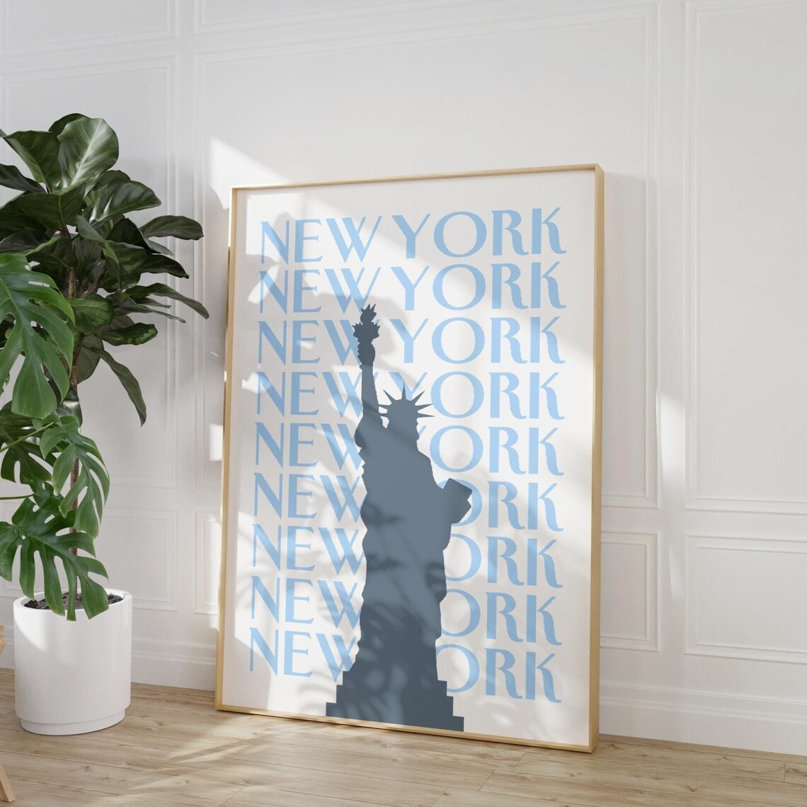 New York City Travel Print, Preppy Dorm Room Decor - Image 3