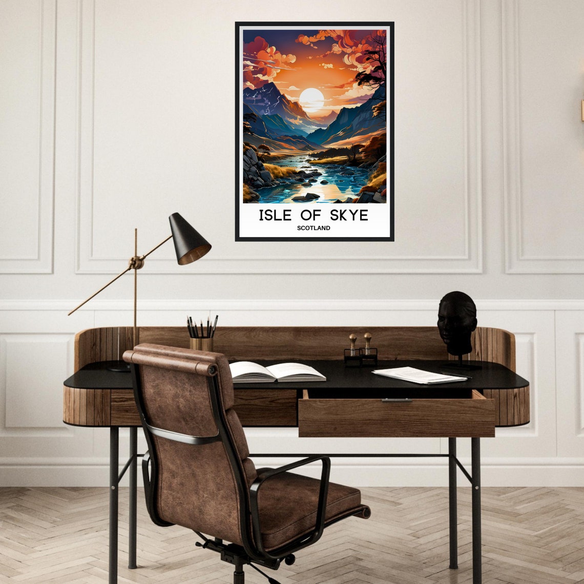 Isle Of Skye Travel Poster Isle Of Skye Travel Print Isle Of Skye Wall Art Isle Of Skye Travel Gift Isle Of Skye Art Print Scotland Poster - Image 2