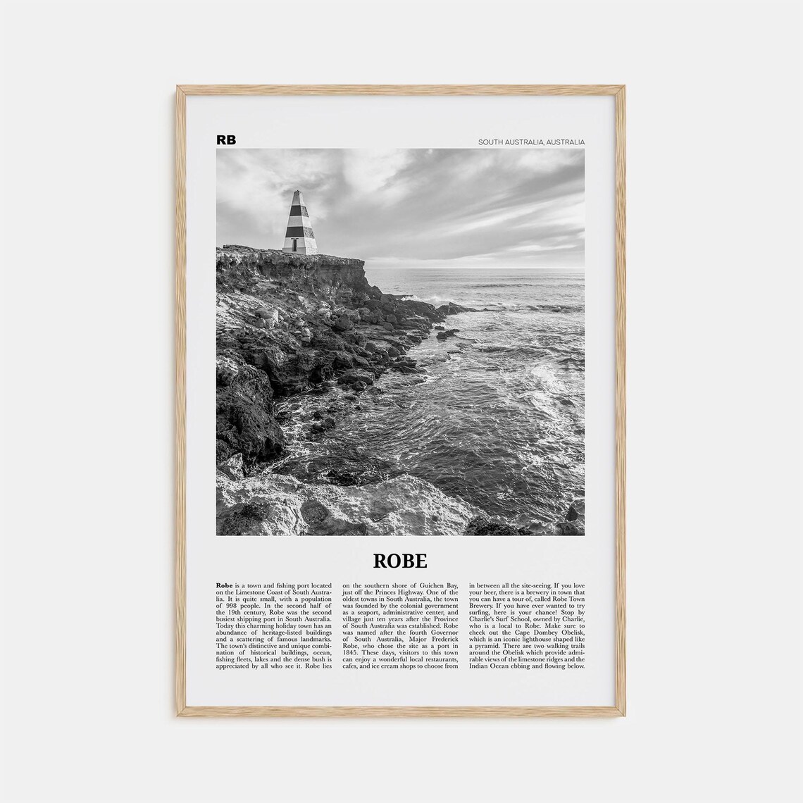 Robe, South Australia Travel Poster