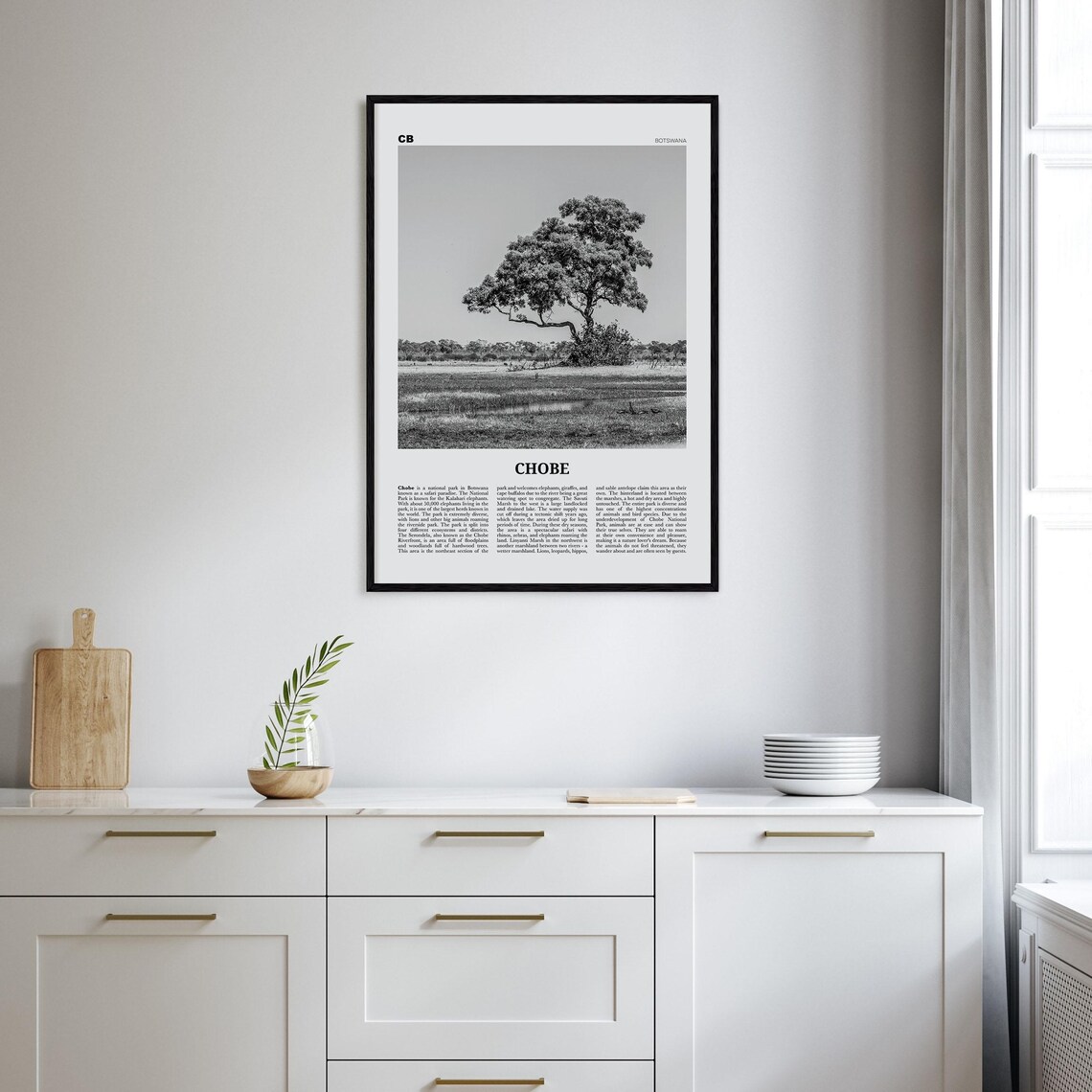 Chobe National Park, Botswana Travel Poster - Image 2