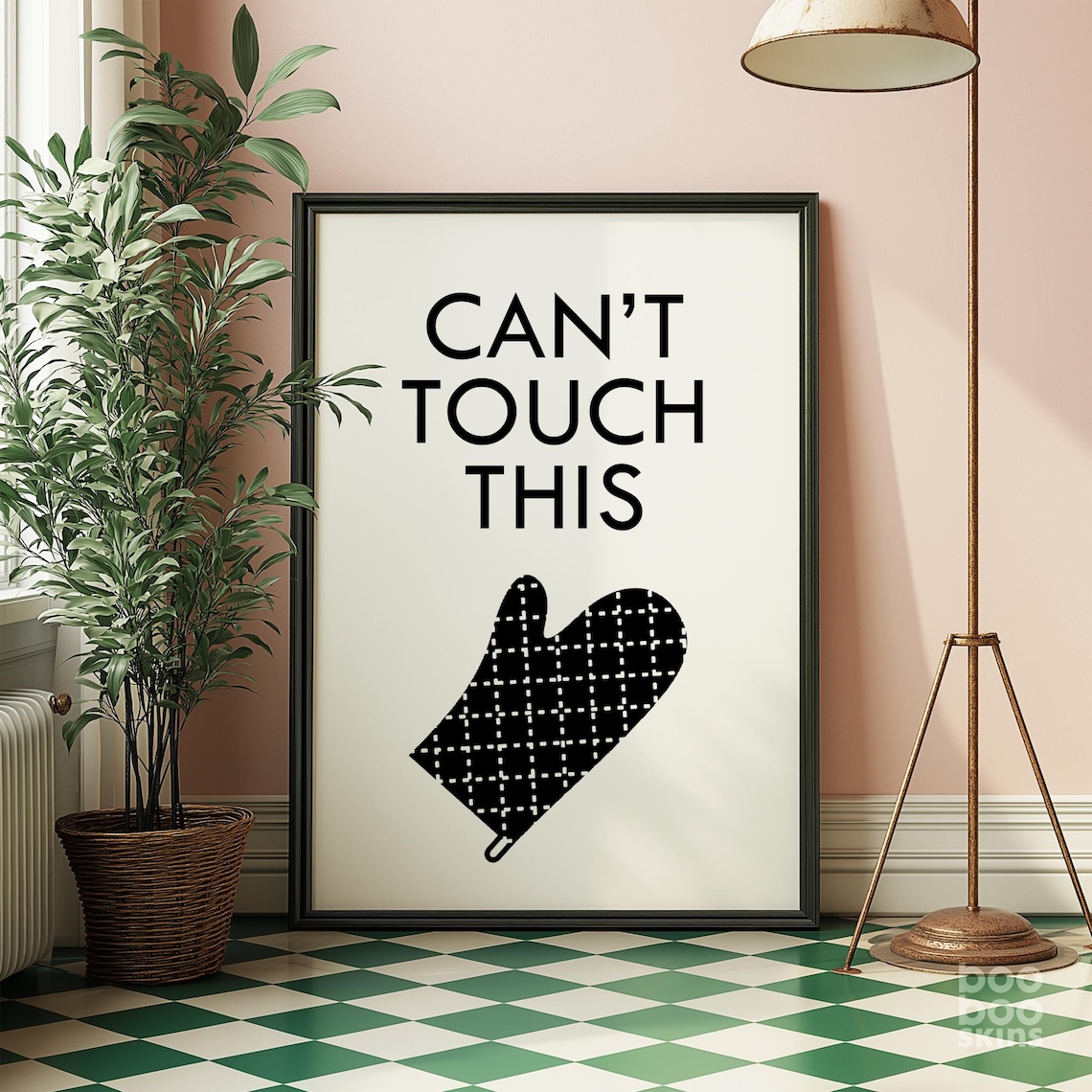 Can't Touch This Funny Kitchen Decor Art Print