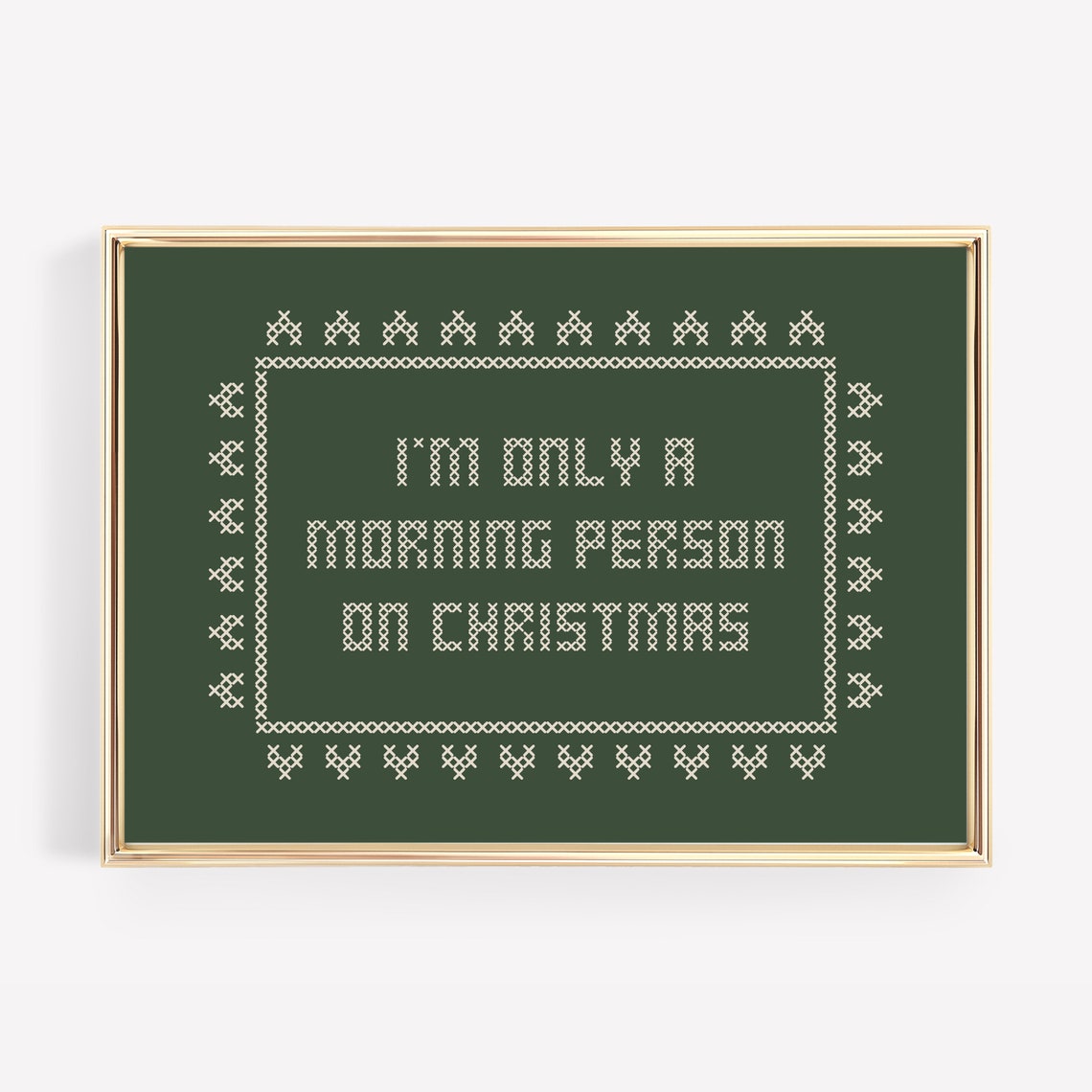 Funny Holiday Home Decor Funny Christmas Print Green Kitschy Christmas Decor Christmas Wall Art