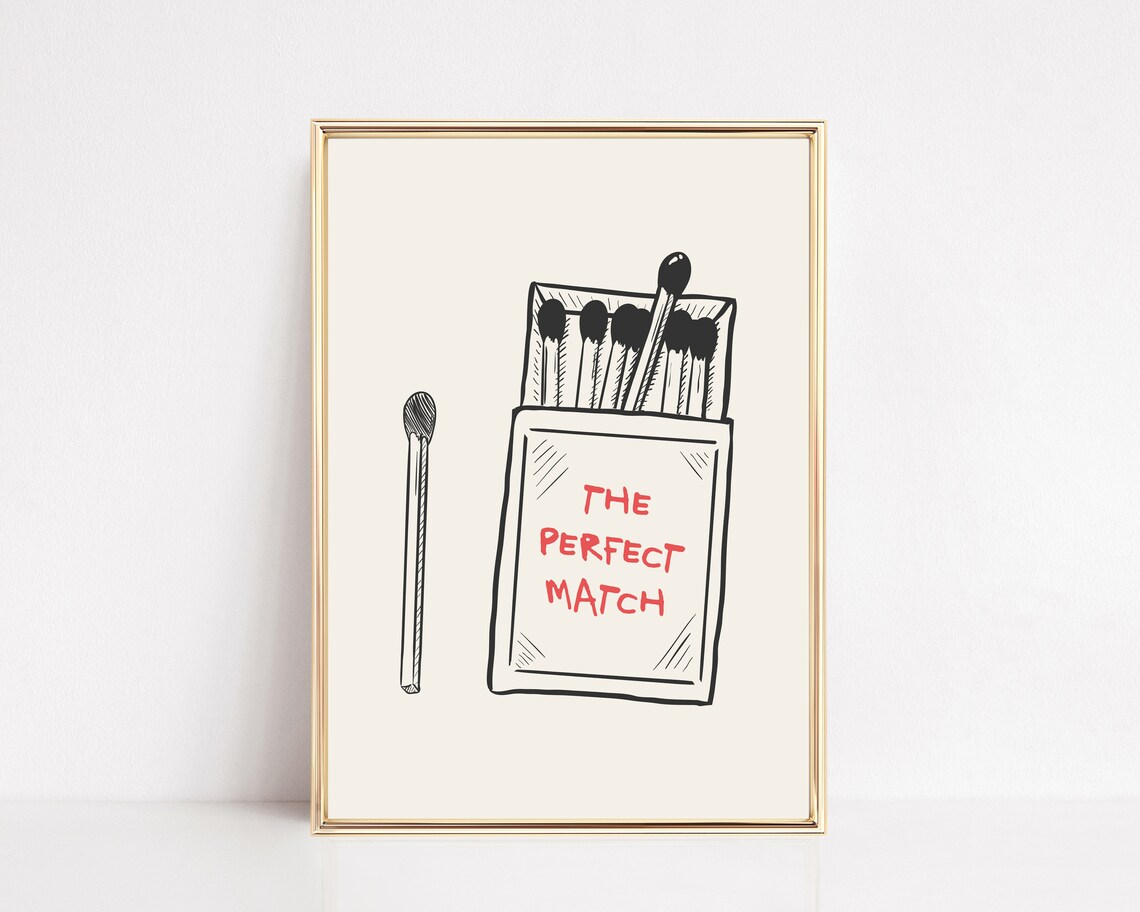 Valentine Decor Gift For Him, Trendy Wall Art - Image 2