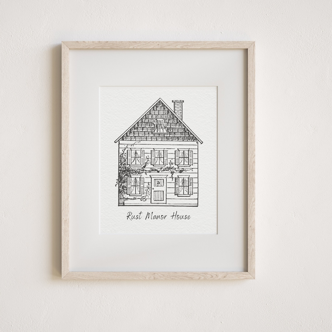 Custom House Sketch Print, House Portrait Art Print - Image 2