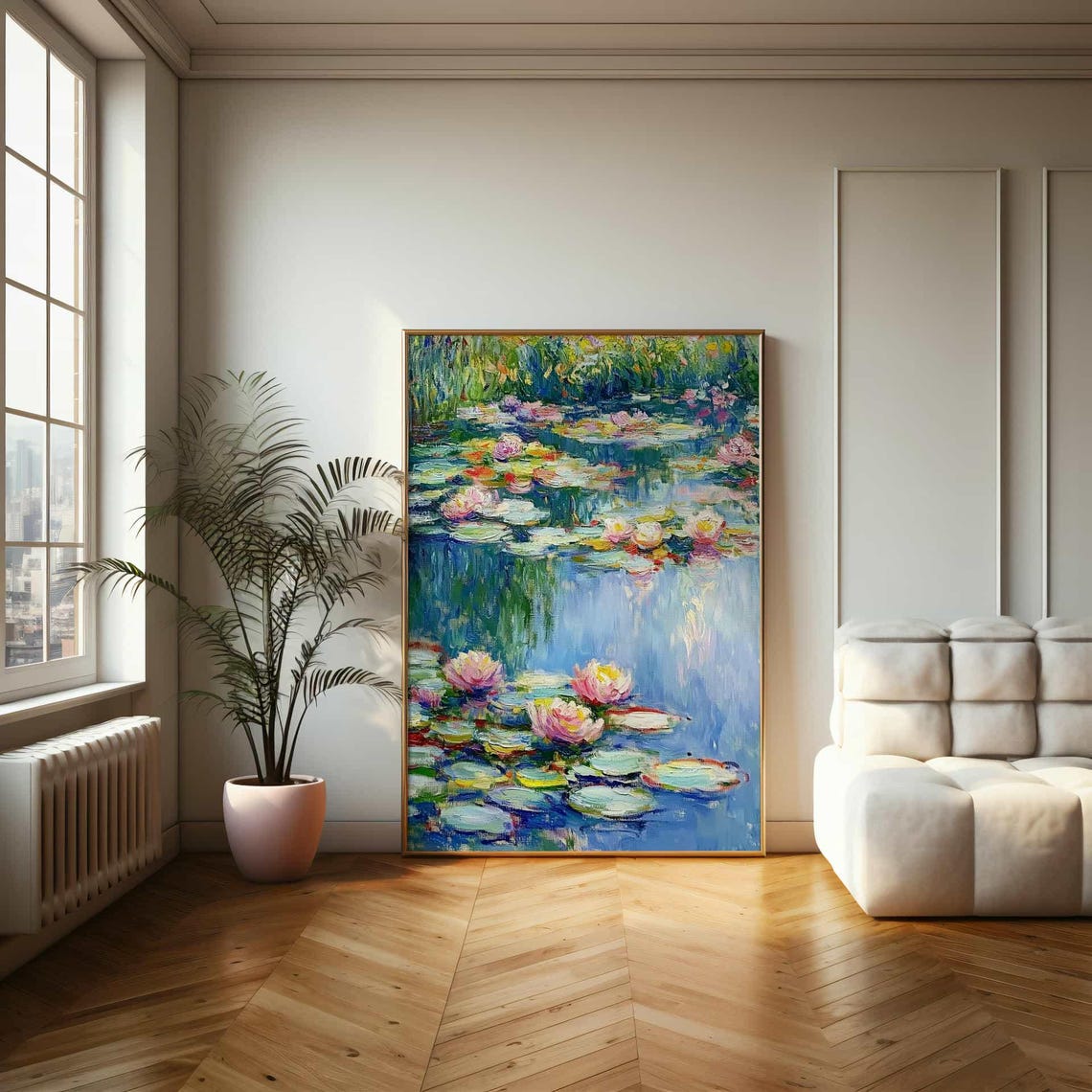 Claude Monet Water Lilies Pond Impressionist Classic Art Poster - Image 2