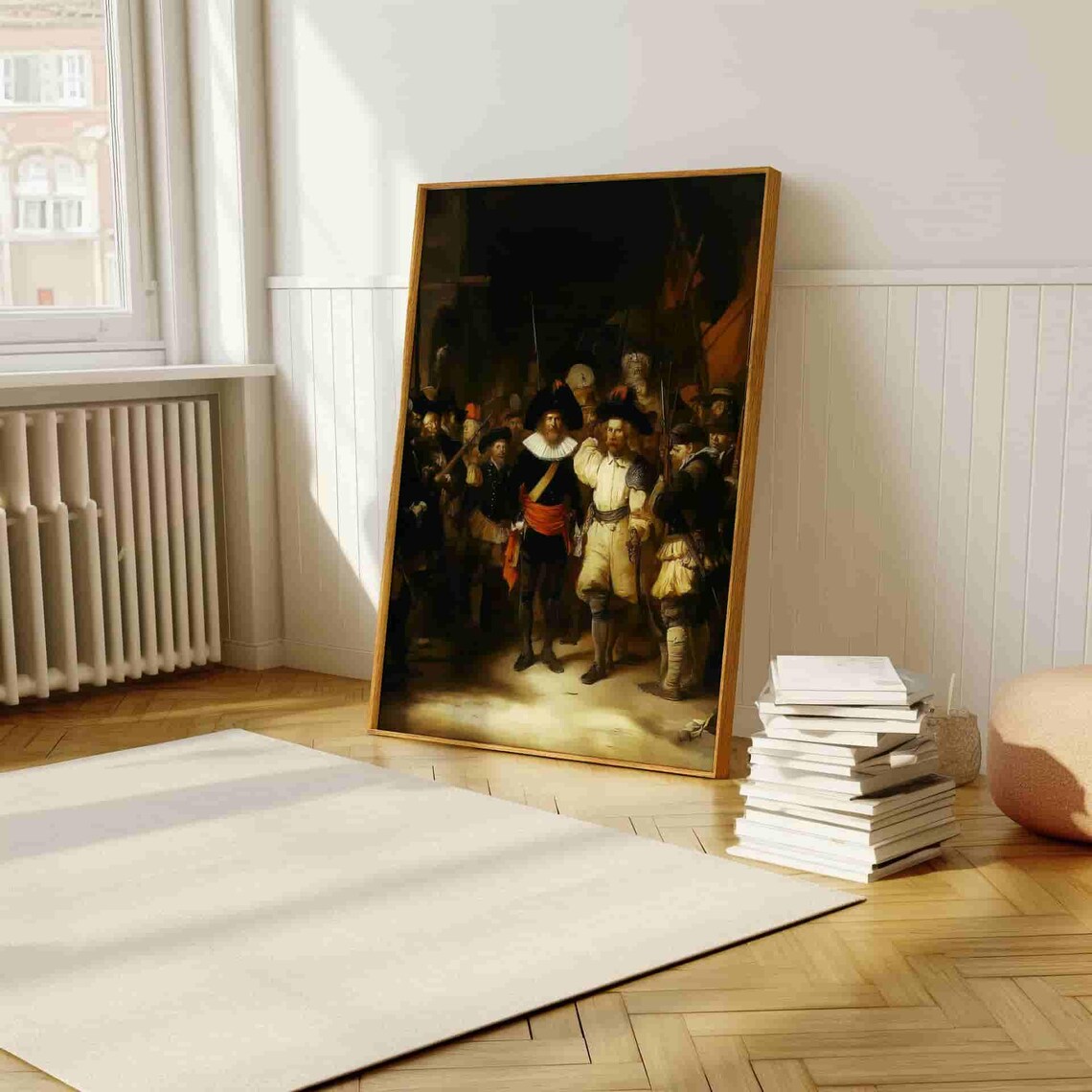 Rembrandt The Night Watch 1642 Dutch Golden Age Painting Poster - Image 5