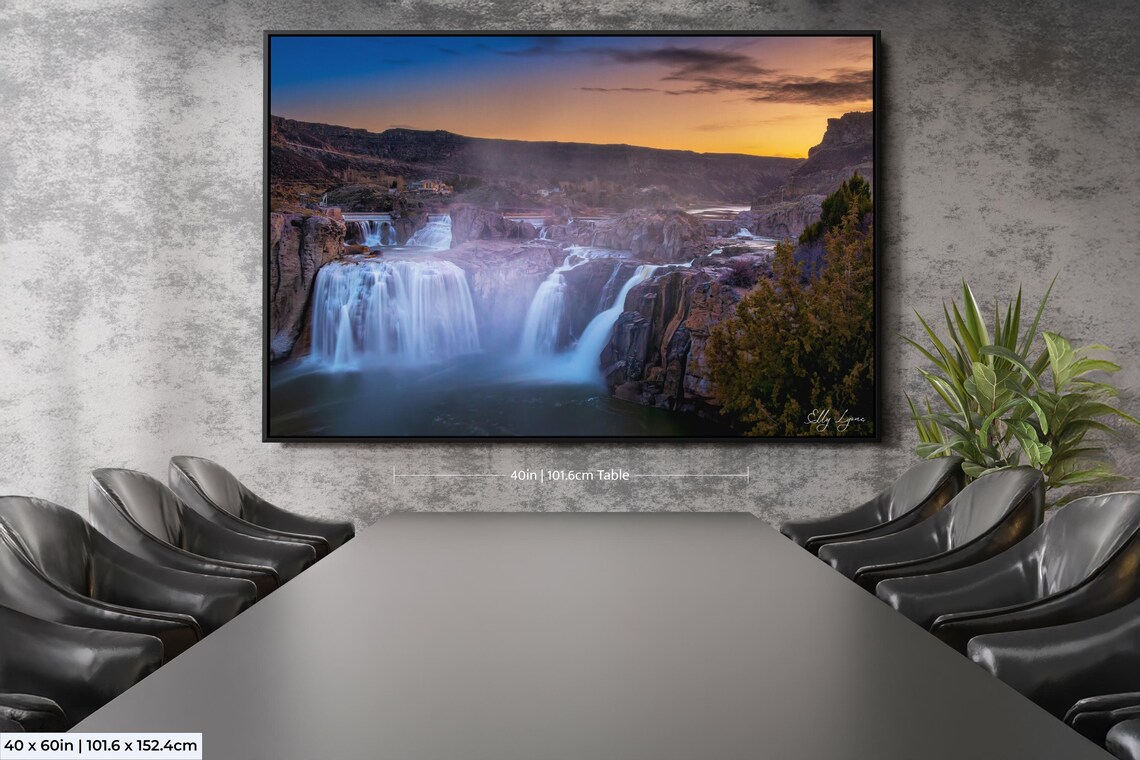 Shoshone Falls Sunrise, Twin Falls Idaho Landscape - Image 2