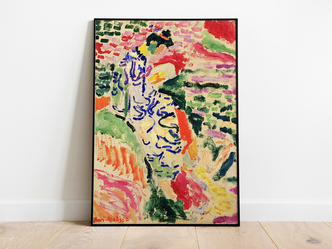 Matisse La Japonaise Vintage Exhibition Poster