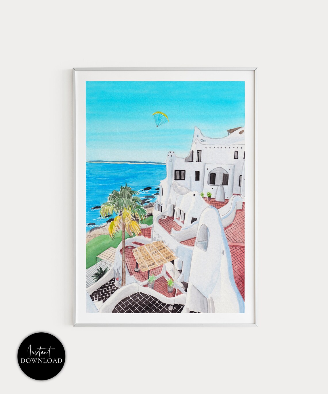 Punta Del Este Uruguay Travel Poster, Latin America
