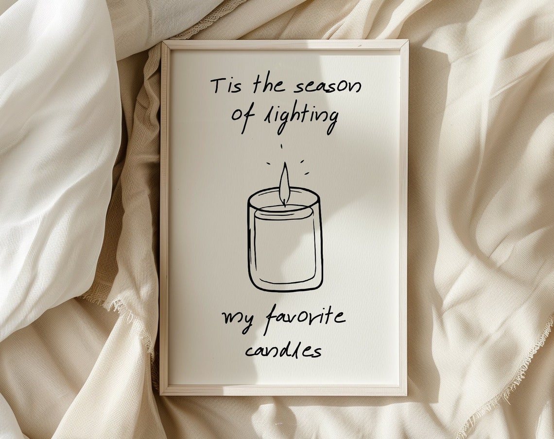 Cozy Season Print Retro Autumn Printables Wall Art Neutral Fall Art Print Trendy Autumn Prints Minimalist Fall Decor - Image 5