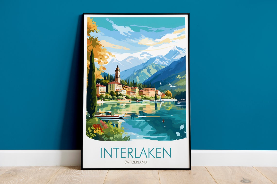 Interlaken Print Switzerland