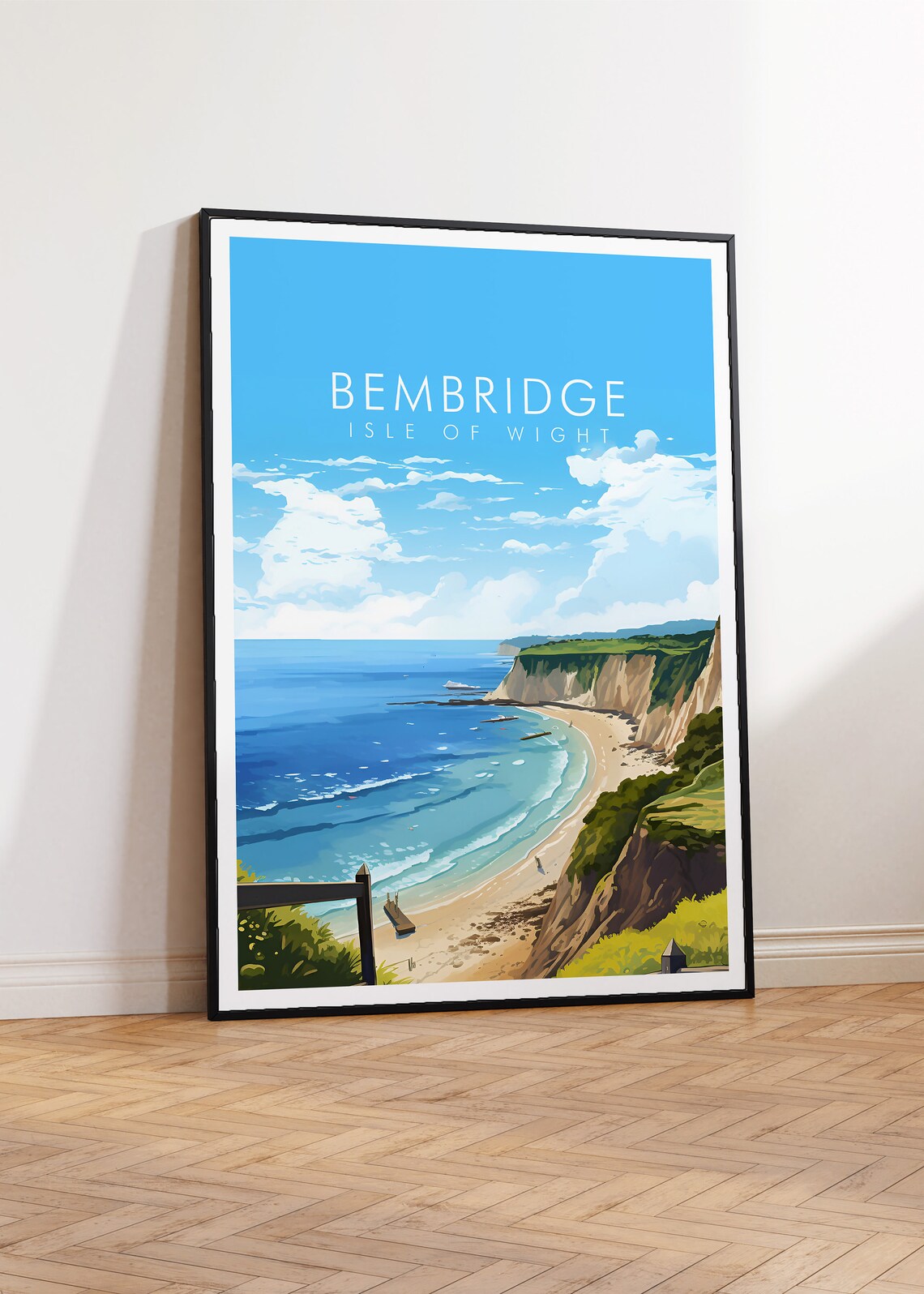 Isle Of Wight, Bembridge Travel Poster - Image 2