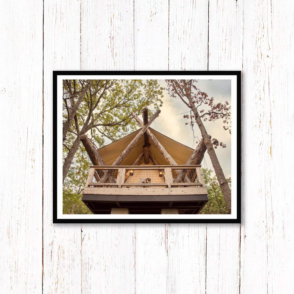 Mountain Tent Wall Art Glamping Printables Lake Cabin Decor Rustic Fall Decor Wilderness Lodge Poster Fall Prints - Image 2