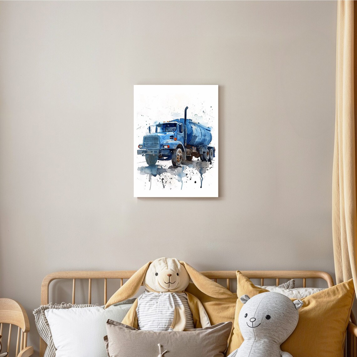Fuel Tanker Metal Poster Patent Wall Art Art Print Home Decor Childrens Room Wall Art Vehicle 8x10 12x16 16x20 - Image 2