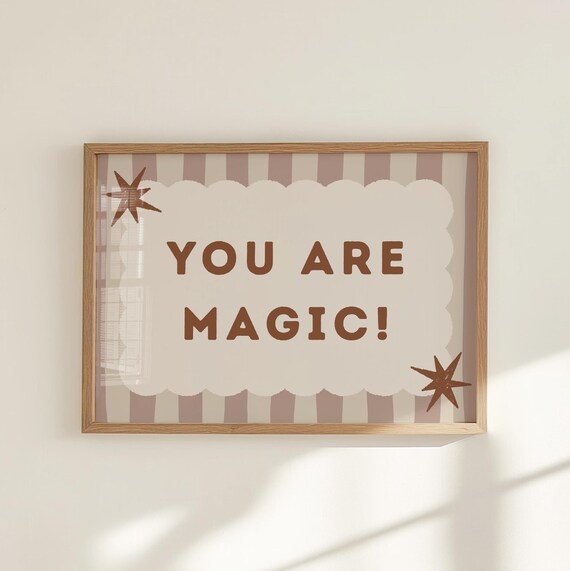 You Are Magic Kids Star Art Print