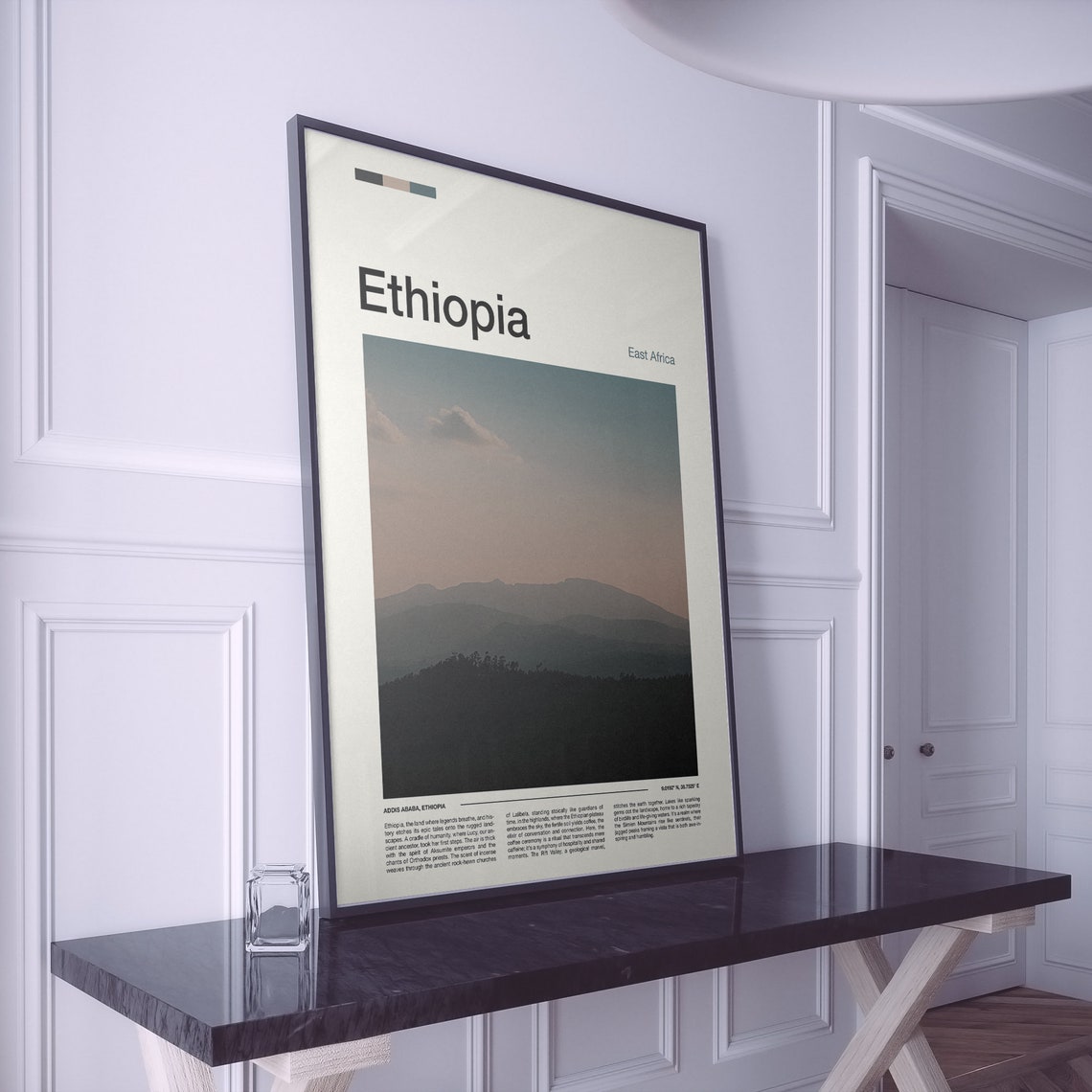 Ethiopia Print Ethiopia Poster Ethiopia Wall Art Ethiopia Art Print Ethiopia Photo Travel Poster Traveler Christmas Gift - Image 2