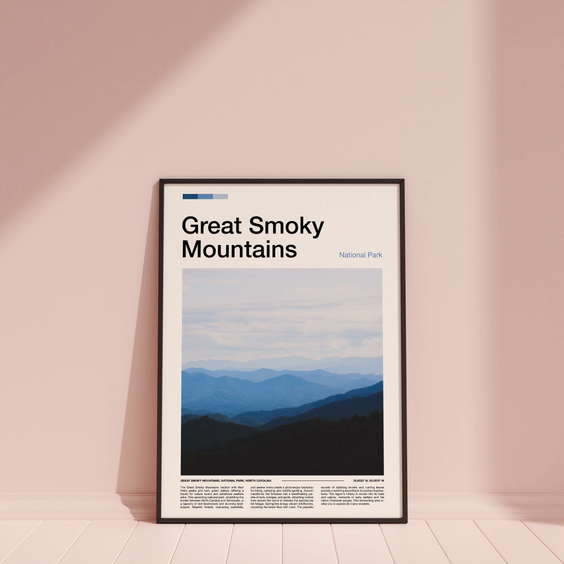 Great Smoky Mountains National Park North Carolina Blue Ridge Poster - Image 4