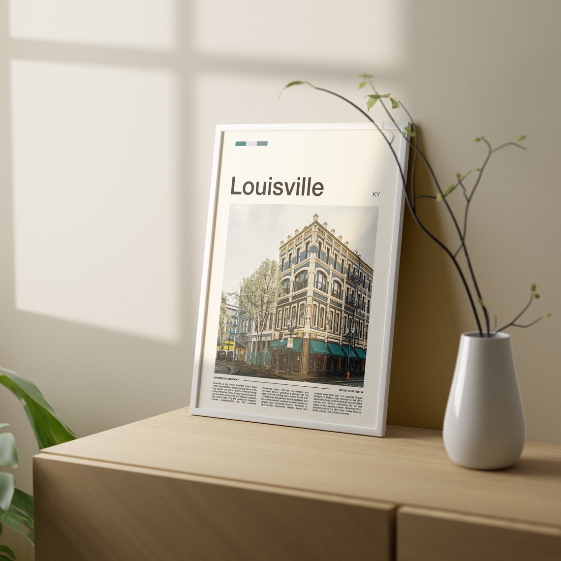 Louisville Print Louisville Poster Louisville Wall Art Louisville Art Print Louisville Photo - Image 2