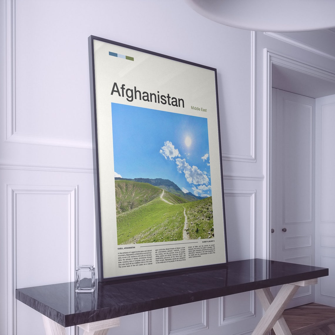 Afghanistan Print Afghanistan Poster Afghanistan Wall Art Afghanistan Art Print Afghanistan Photo Traveler Gifts Travel Poster - Image 2
