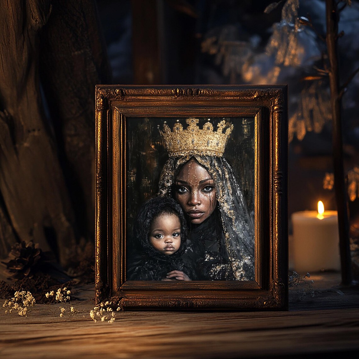 Erzulie Fine Art Print, Voodoo Goddess Art Print - Image 4